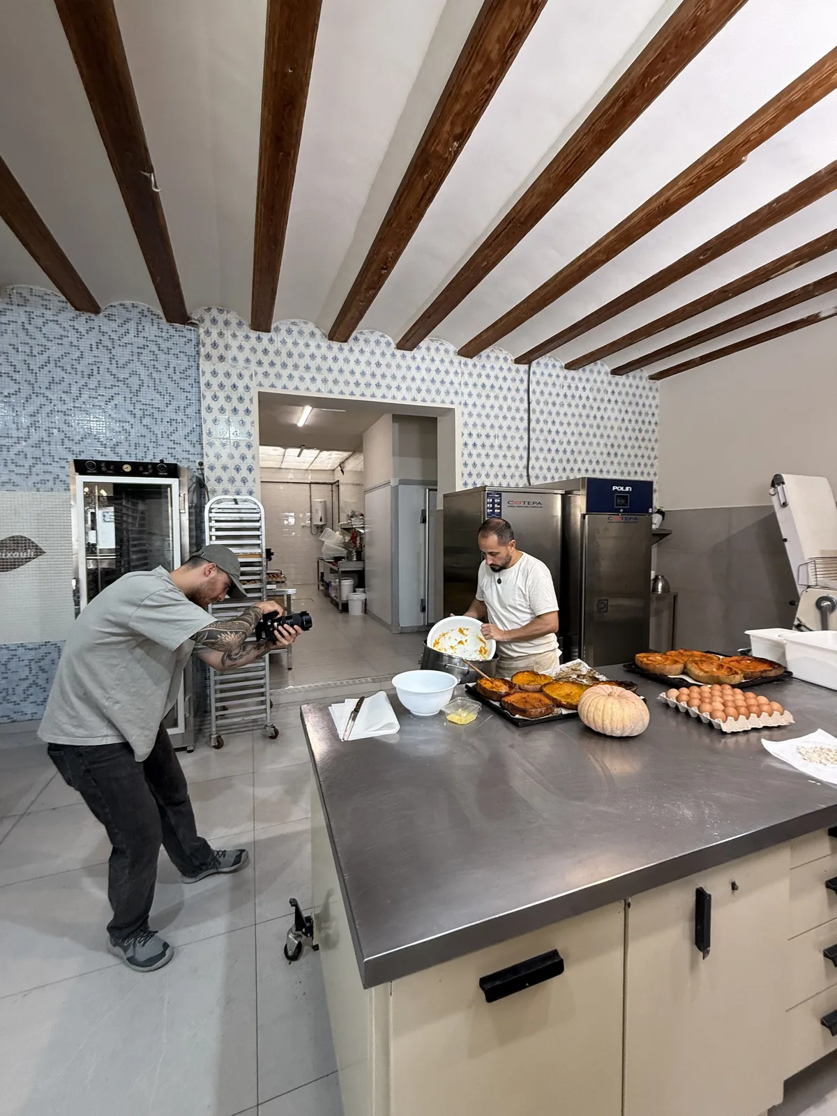 Sesión de creación de contenido para Forn Baixauli